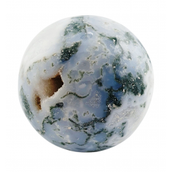 moss agate sphere