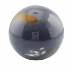 Orca agate sphere
