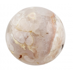 flower agate sphere