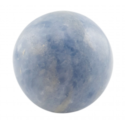 Blue calcite Sphere