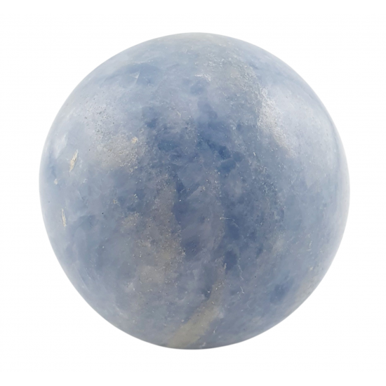Blue calcite Sphere