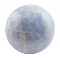 Blue calcite Sphere