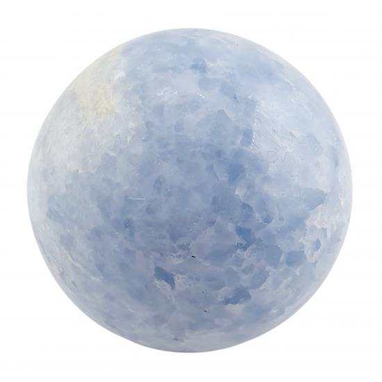 Blue calcite Sphere