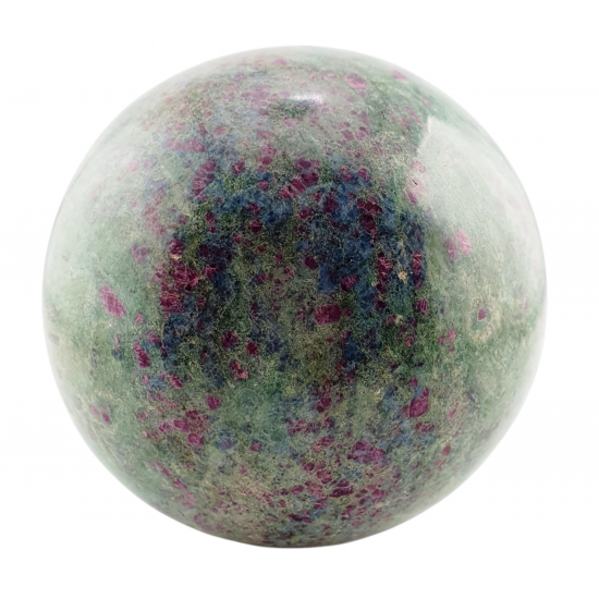 fushite and ruby sphere