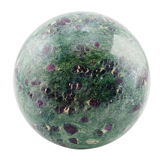 fushite and ruby sphere