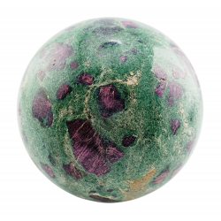 fushite and ruby sphere