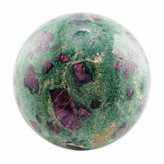 fushite and ruby sphere