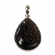 pendant gem bone real dinosaur bones silver