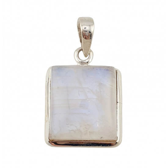 pendant moonstone silver
