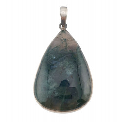 pendant moss agate