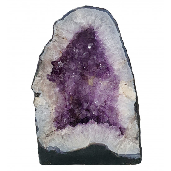 amethyst geode 12"