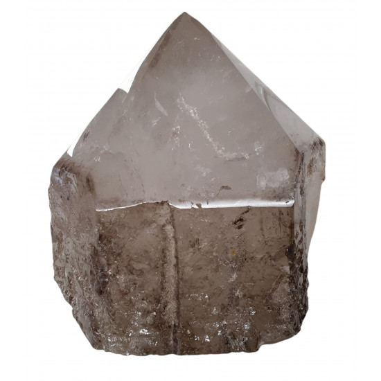 obelisk Quartz and smoky quartz (giant)