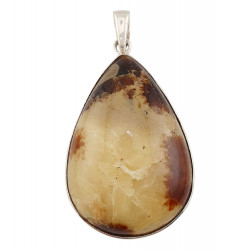 pendant yellow septarian