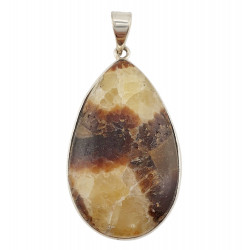 pendant yellow septarian