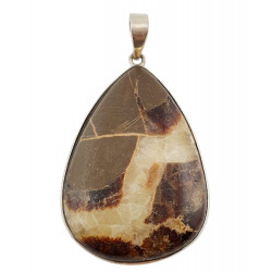 pendant yellow septarian