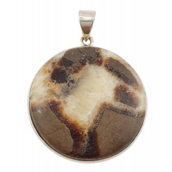 pendant yellow septarian