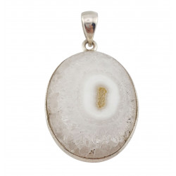 pendant stalactite silver