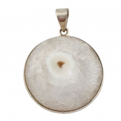 pendant stalactite silver