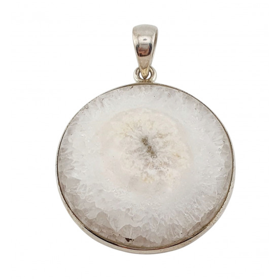 pendant stalactite silver