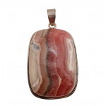 pendant rhodochrosite silver