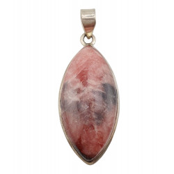 pendant rhodochrosite silver