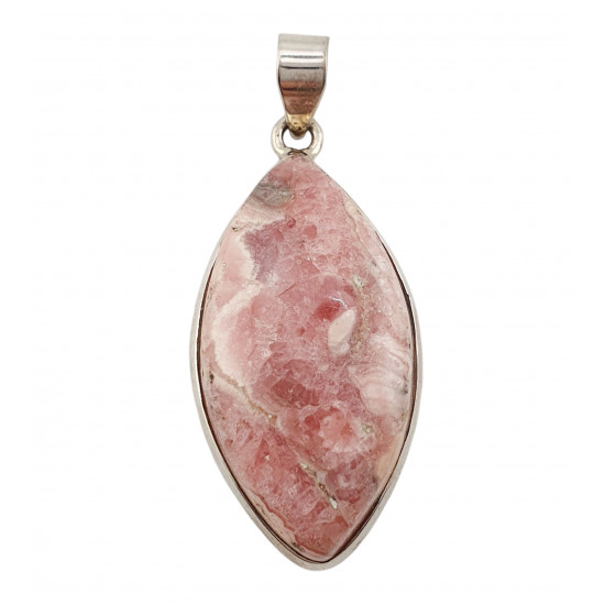 pendant rhodochrosite silver