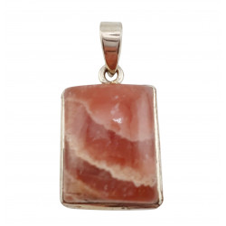 pendant rhodochrosite silver