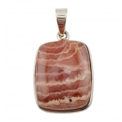 pendant rhodochrosite silver