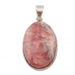pendant rhodochrosite silver