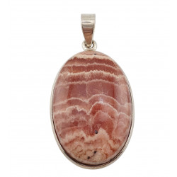 pendant rhodochrosite silver