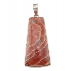 pendant rhodochrosite silver