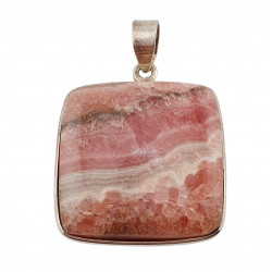 pendant rhodochrosite silver