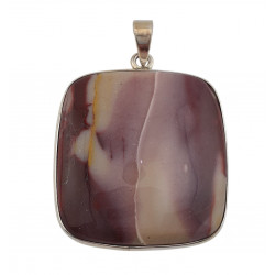 pendentif mookaite argent