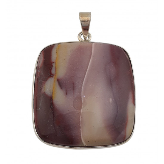 pendant mookaite silver
