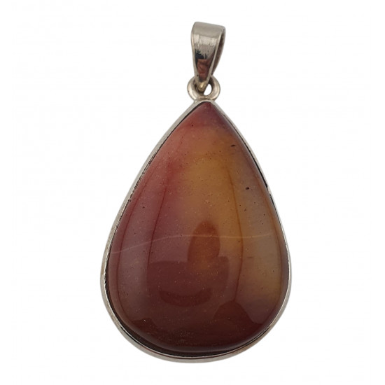 pendant mookaite silver