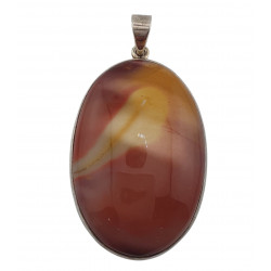 pendentif mookaite argent