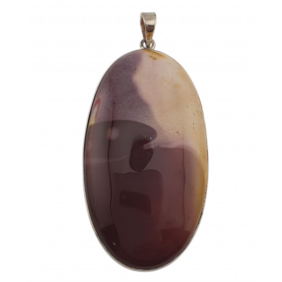 pendant mookaite silver