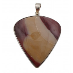 pendentif mookaite argent