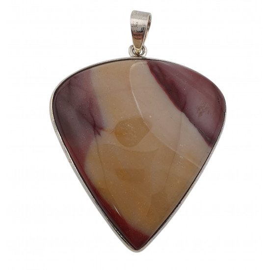 pendant mookaite silver