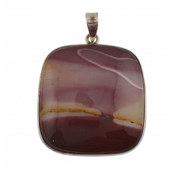 pendentif mookaite argent