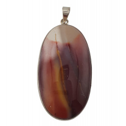 pendentif mookaite argent