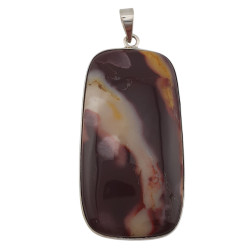 pendentif mookaite argent