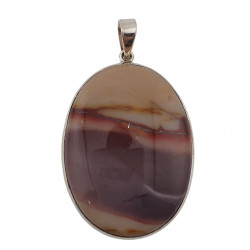pendentif mookaite argent
