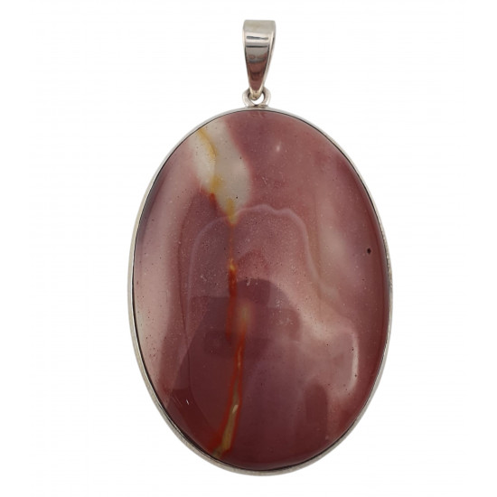 pendant mookaite silver