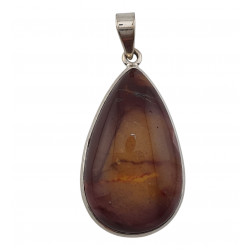 pendentif mookaite argent