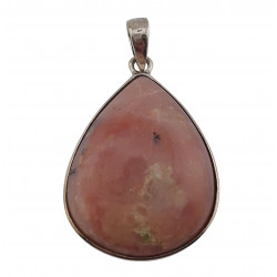 pendant Pink Opal silver