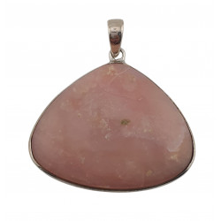 pendant Pink Opal silver