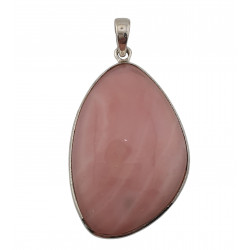 pendant Pink Opal silver