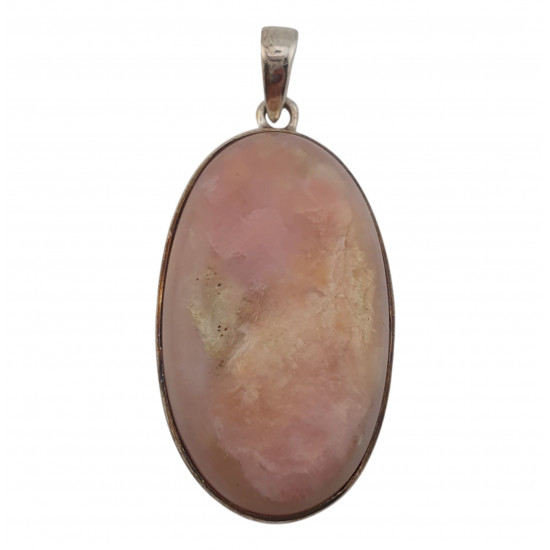 pendant Pink Opal silver