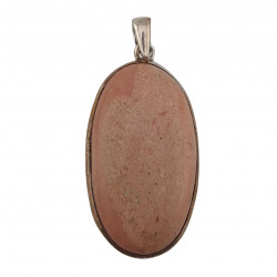 pendant Pink Opal silver